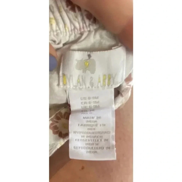 Lightweight Baby Romper Set 2-Piece Multicolor Outfits 6-9m girl - Picture 4 of 6